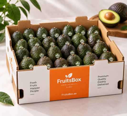 Mexican Fresh Hass Avocados – Large Box (11.3 KG) - Premium AirFlown | FreshNBulk UAE